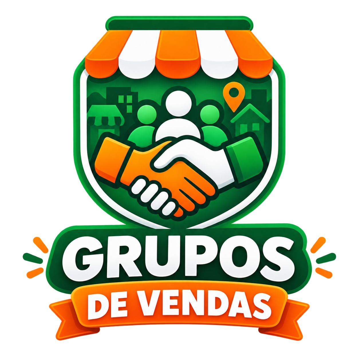 Logotipo Grupos de Vendas